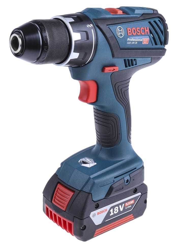 Perceuse Sans fil Bosch GSRGSR 18V-28, 18V 5Ah Li-Ion