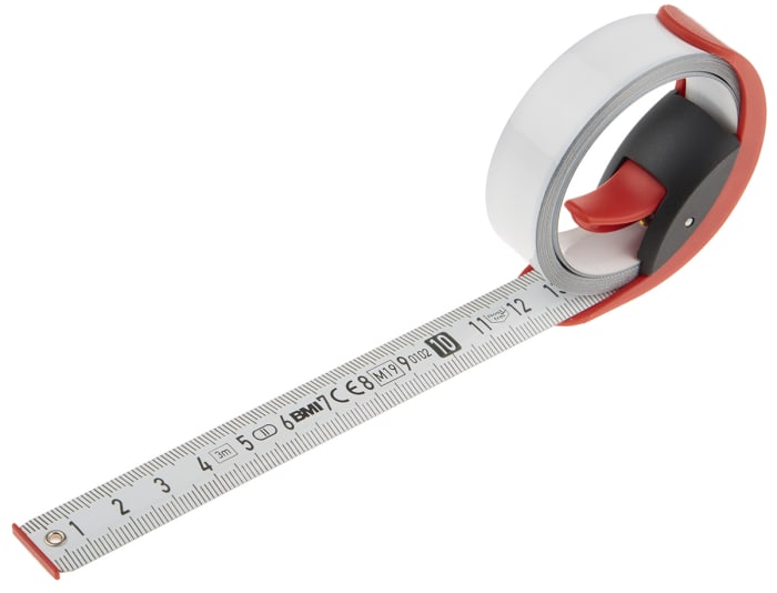 BM429341021 BMI, BMI BMI 3m Tape Measure, Metric, With RS Calibration, 201-9526