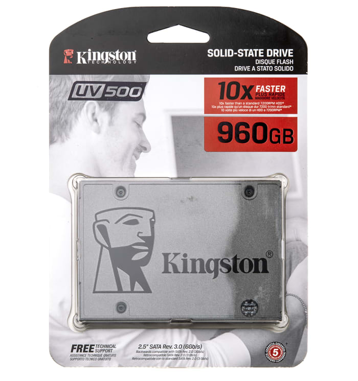 Kingston UV500 2.5 in 960 GB Internal SSD Drive