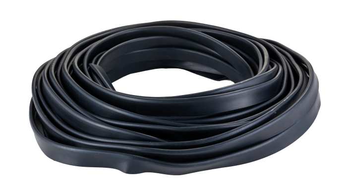 Protection de bordure RS PRO en EPDM Noir, 20m x 18 mm x 6.5mm