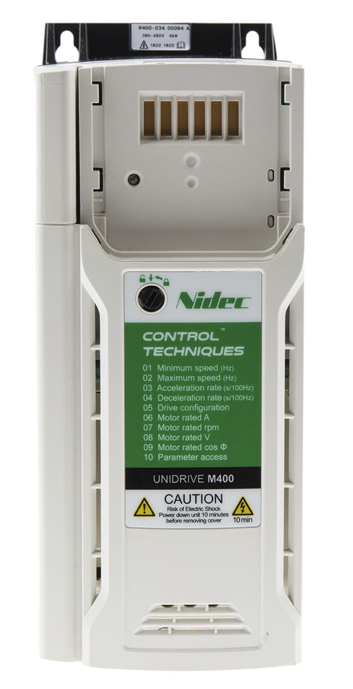 Control Techniques Inverter Drive, 5.5 kW, 3 Phase, 380 → 480 V ac, 13.5 A, M400 Series