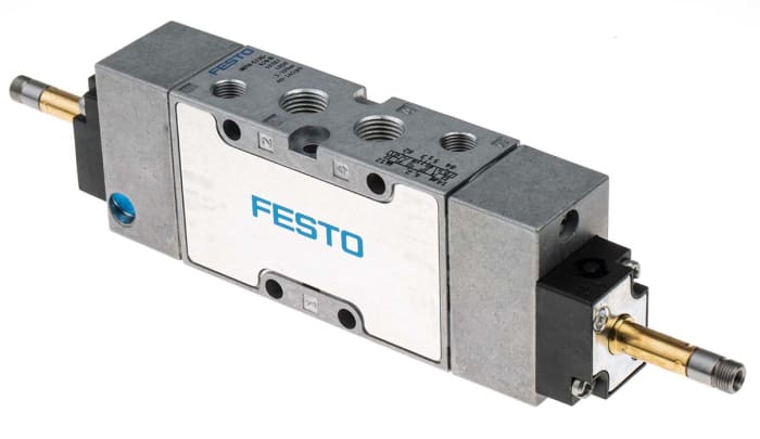 Electrodistributeur pneumatique Festo série MFH fonction 5/3, Electrique, G 1/4