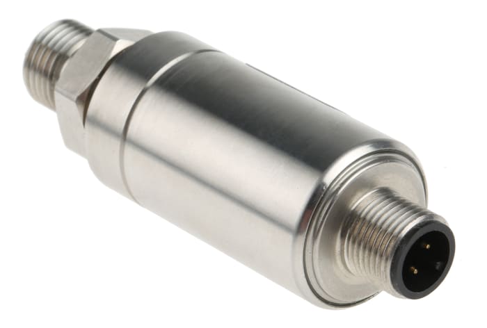 RS PRO Pressure Sensor, 0bar Min, 0.1bar Max, Analogue Output, Relative Reading