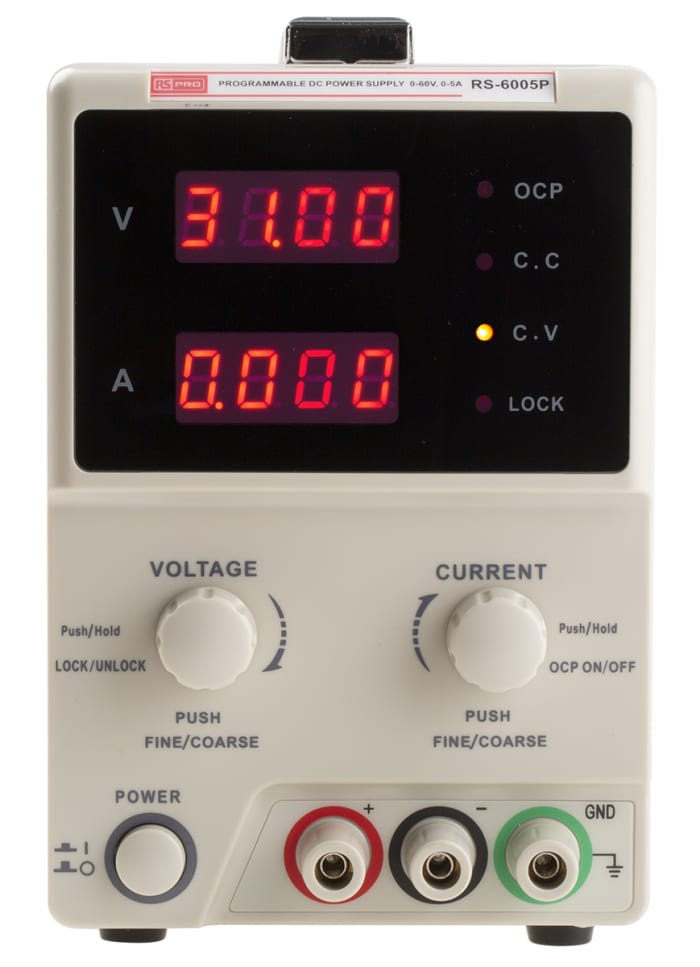 Alimentation de laboratoire, 0 → 60V, 0 → 5A, 1 sortie 300W
