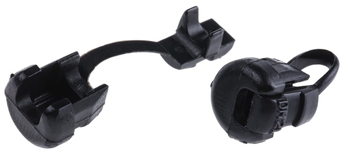 SES Sterling DM Black PA 6 9.5mm Cable Grommet for 3 → 4.5mm Cable Dia. 01310032010
