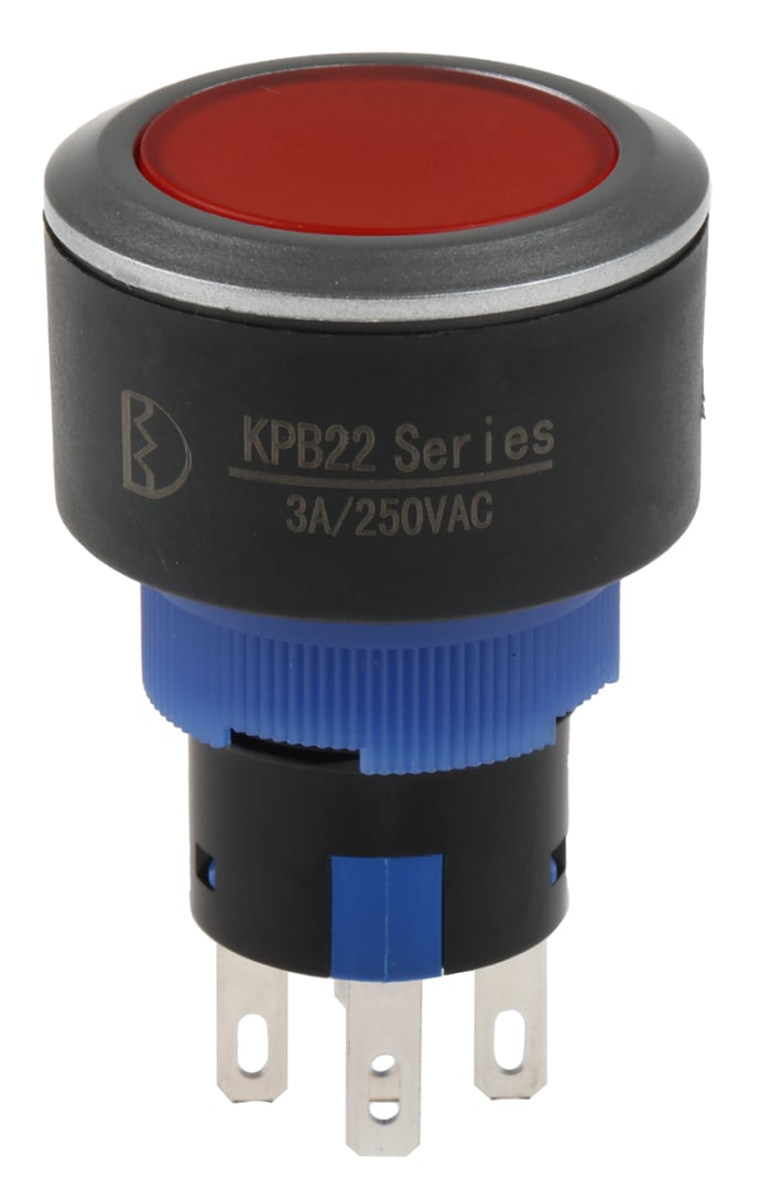 RS PRO RS PRO Illuminated Push Button Switch, Momentary, Panel Mount