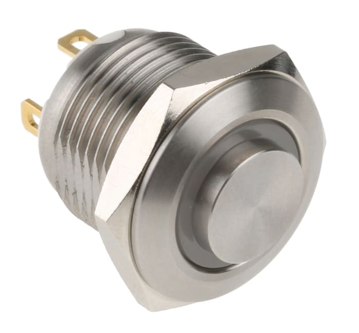 RS PRO | RS PRO Illuminated Push Button Switch, Momentary, Panel Mount ...