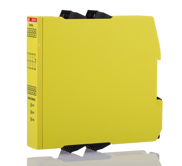 ABB Jokab Sentry BSR23 Safety Relay Expansion Module, 24V dc, 5 Safety Contacts
