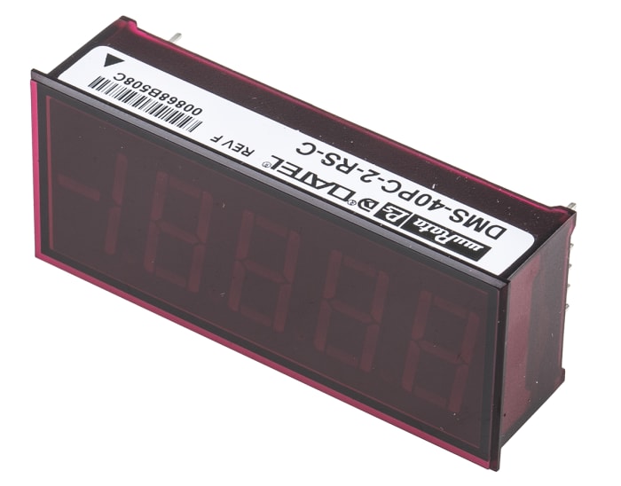 Murata Power Solutions Digital Voltmeter, LED Display 4.5-Digits