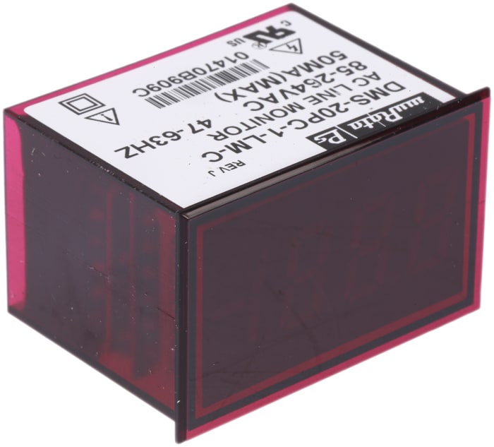 Murata Power Solutions Digital Voltmeter AC, LED Display 3.5-Digits