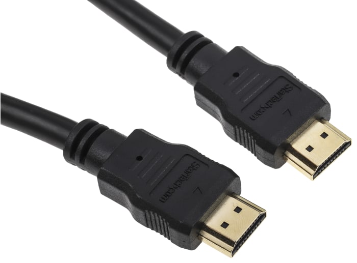 Startech HDMI Kablosu, Uzunluk: 0,5m, Siyah