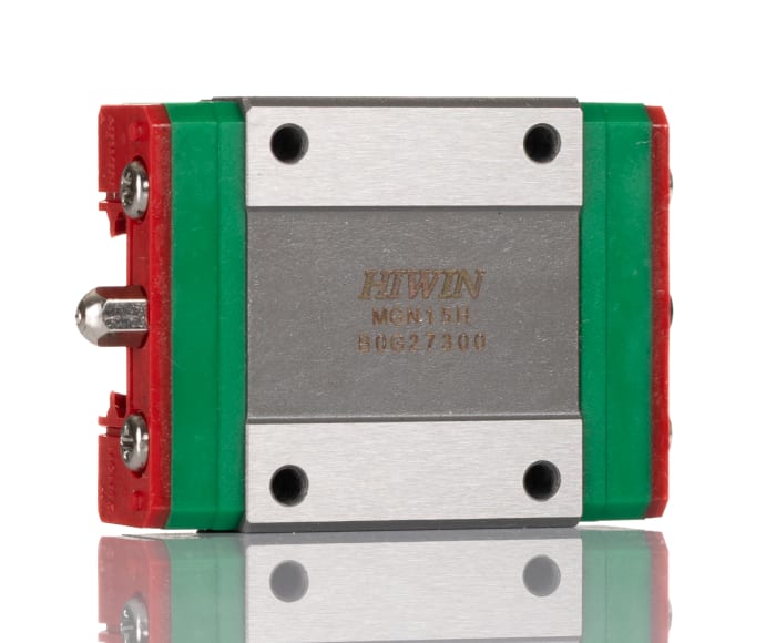 Patín RS PRO serie MGN, dimensiones 42.1 mm x 32 mm