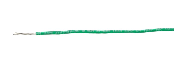 Alpha Wire Hook-up Wire PVC Series Green 0.23 mm² Harsh Environment Wire, 24 AWG, 7/0.20 mm, 30m, PVC Insulation, 3050