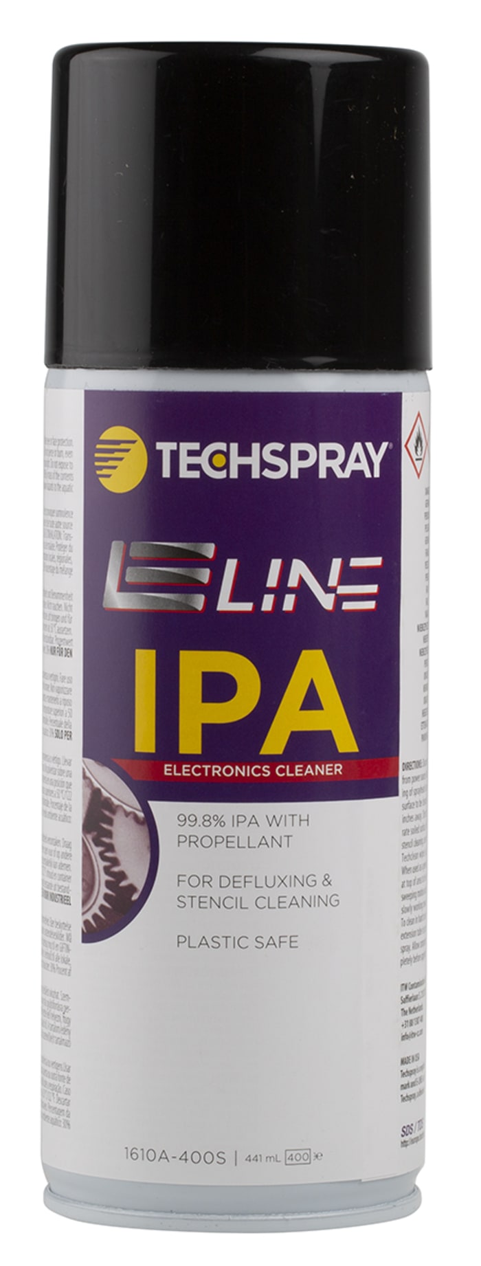 Chemtronics Techspray Isopropyl Alcohol 418 ml Aerosol