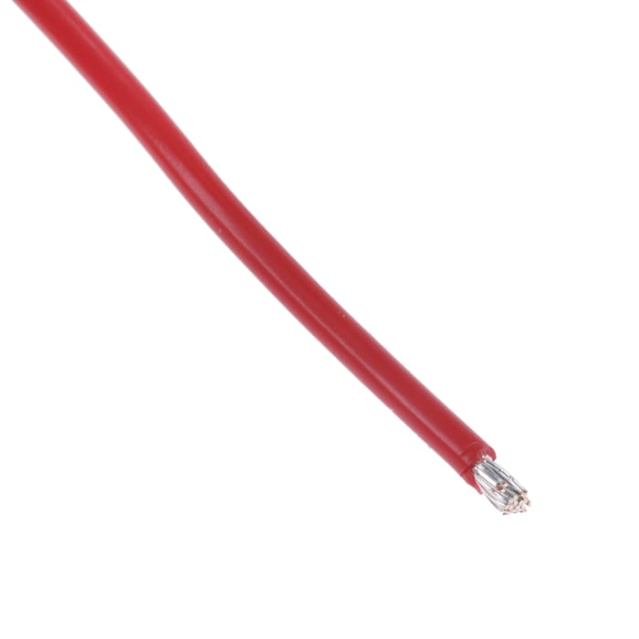 Fils de connexion Alpha Wire UL1213, Hook-up Wire TEFLON, 1,23 mm, Rouge, 16 AWG, 30m, 600 V