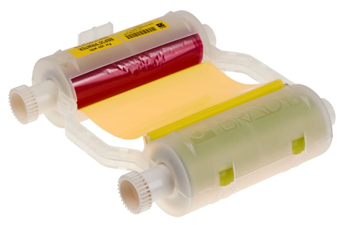 B30-R10000-CMYK-16 Brady | Brady on Yellow Label Printer Tape ...