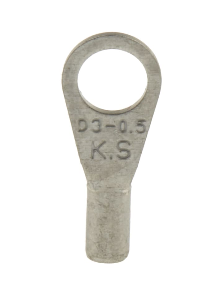 RS PRO | RS PRO, E245391 Uninsulated Ring Terminal, 3.2 mm Stud Size 26 ...