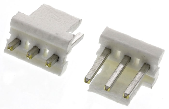TE Connectivity MTA-156 Series Straight Through Hole Pin Header, 3 Contact(s), 3.96mm Pitch, 1 Row(s), Unshrouded