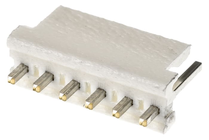 TE Connectivity MTA-156 Series Straight Through Hole Pin Header, 6 Contact(s), 3.96mm Pitch, 1 Row(s), Unshrouded
