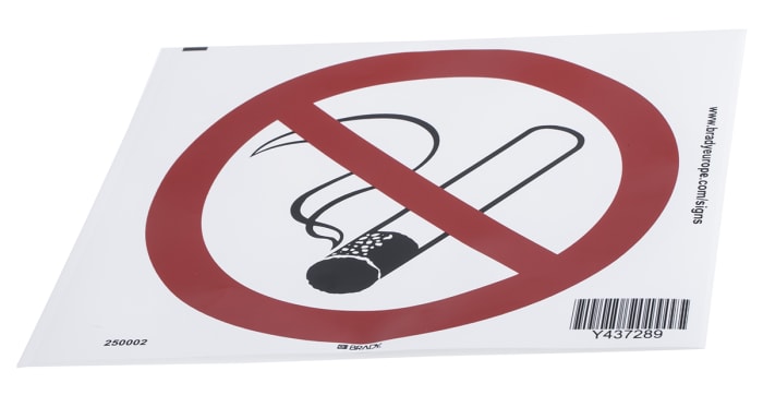 Brady™ Señal de prohibido fumar Mensaje: Prohibido fumar Señales de  prohibición de fumar