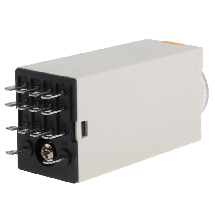 RS PRO | RS PRO Plug In Timer Relay, 110V ac, 4-Contact, 0.2 → 5min, 1 ...