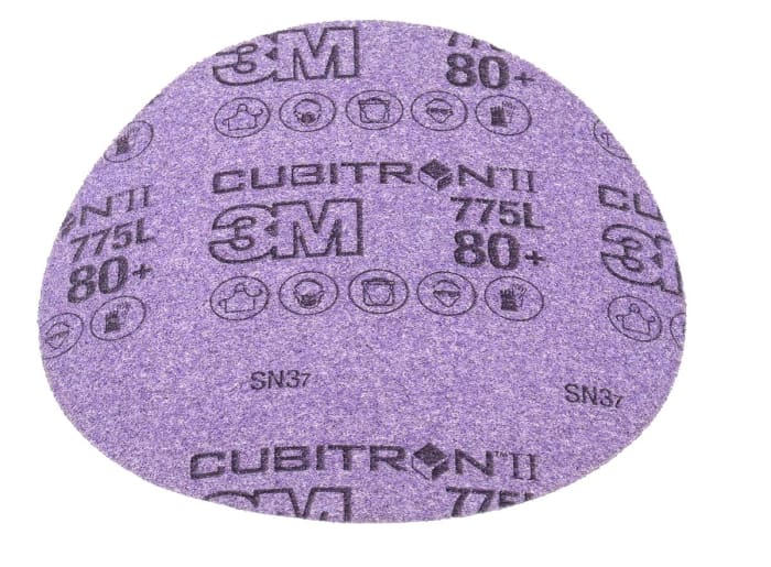 86820 3M | 3M Cubitron II Ceramic Abrasive Disc, 150 mm, Fine Grade ...