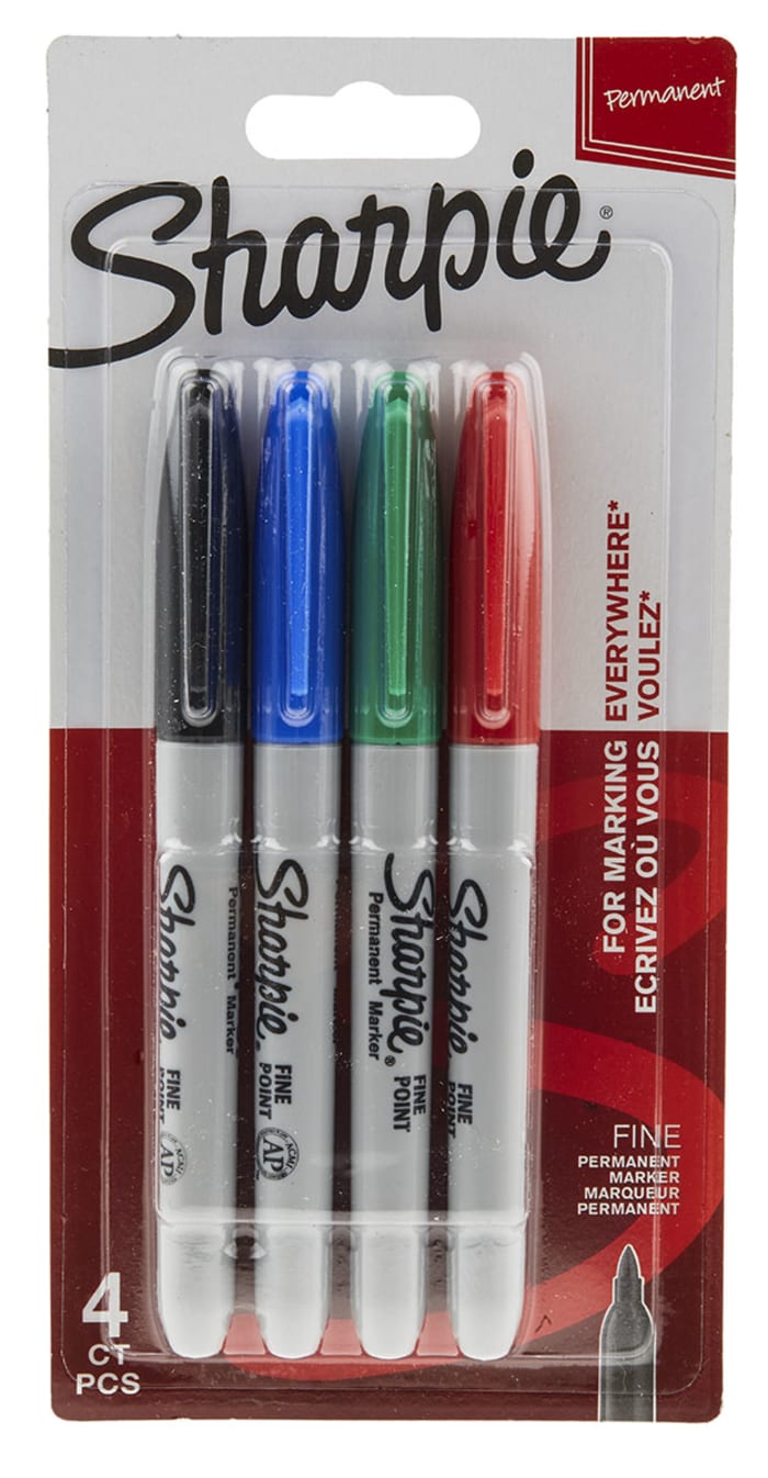Fine permanent hotsell marker pens