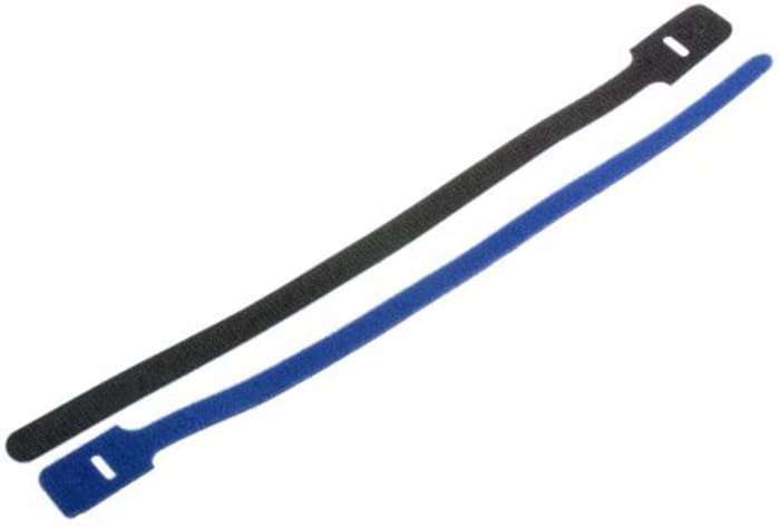 RS PRO Cable Tie, 325 mm x 25 mm, Blue Polyamide 66