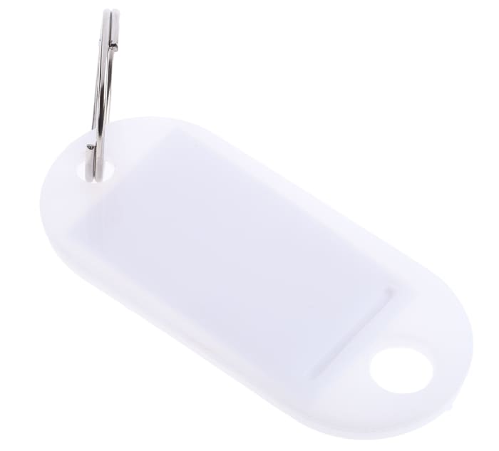 RS PRO | RS PRO Plastic Key Tag White 50 mm Plastic 25 Per Pack | 179 ...