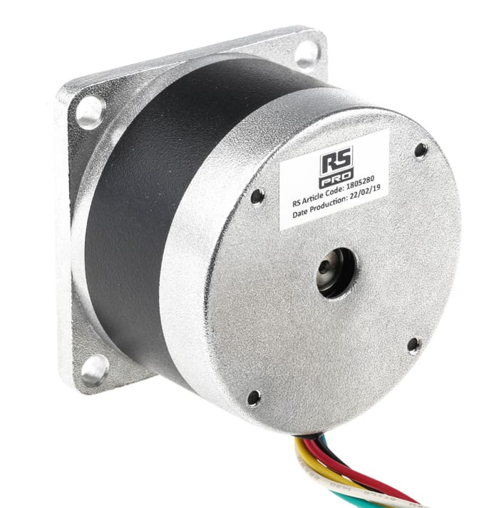 RS PRO | RS PRO Hybrid Stepper Motor 4 V, 0.288 Nm Torque, 1.8 °, 56.4 ...