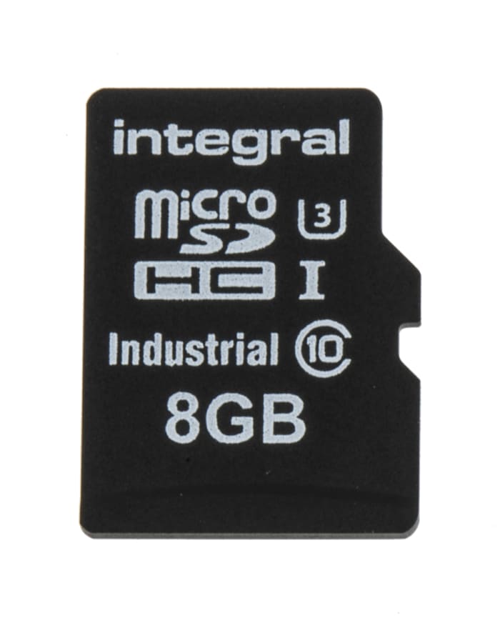 INTEGRAL 8GB MICRO SDHC CL10  INDUSTRIAL