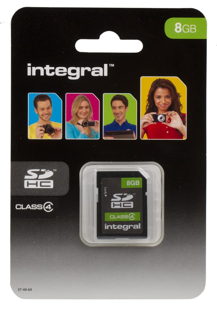 Integral 4GB Micro SDHC Class 4 - Scheda Di Memoria Con Adattatore SD