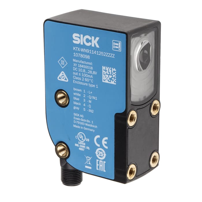 KTX-WN91141252ZZZZZZZZZZZZZZZ1 SICK | Sensor de contraste SICK 13