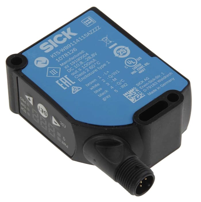 KTS-WB9114115AZZZZ SICK | SICK Contrast Sensors 13 mm, RGB