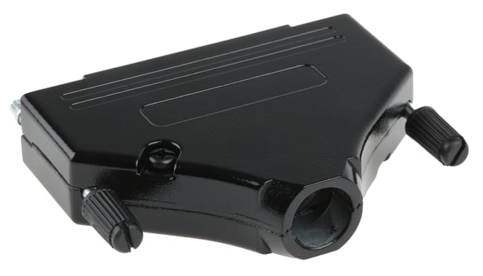 MH Connectors MHDTZK-BK Serisi D-Sub Konnektör Kapak, Bükülme Önleyici, Çinko, 37 Pinli, Düz