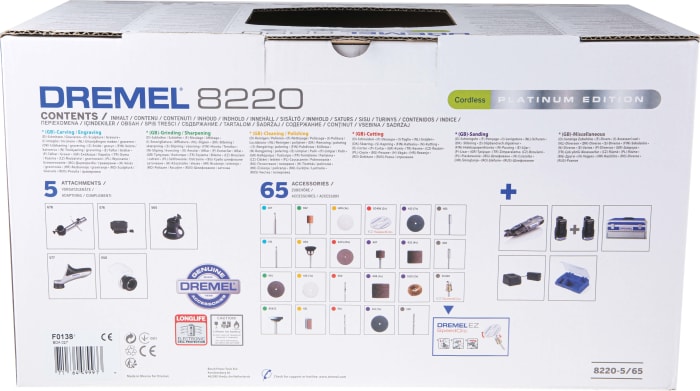 Dremel 8220 cordless platinum edition hot sale