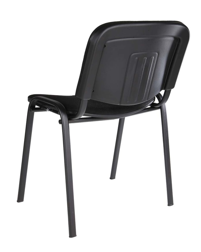 Black cheap stacking chairs