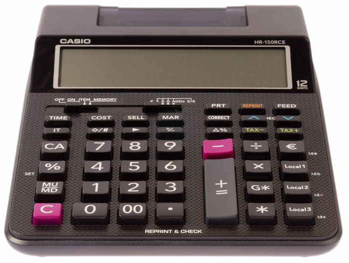 HR150RCE Casio Casio HR150RCEWAEC Hesap Makinesi 1810191 RS