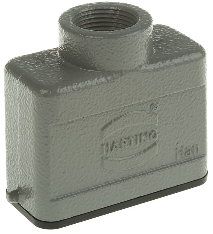 HARTING Han A Heavy Duty Power Connector Hood, PG13.5 Thread, Top Entry