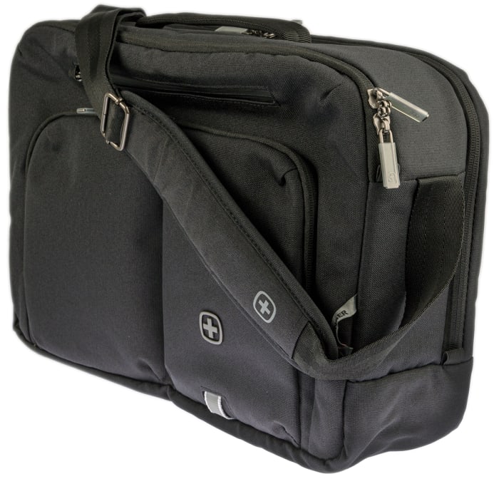 Wenger 16in  Laptop Briefcase, Black
