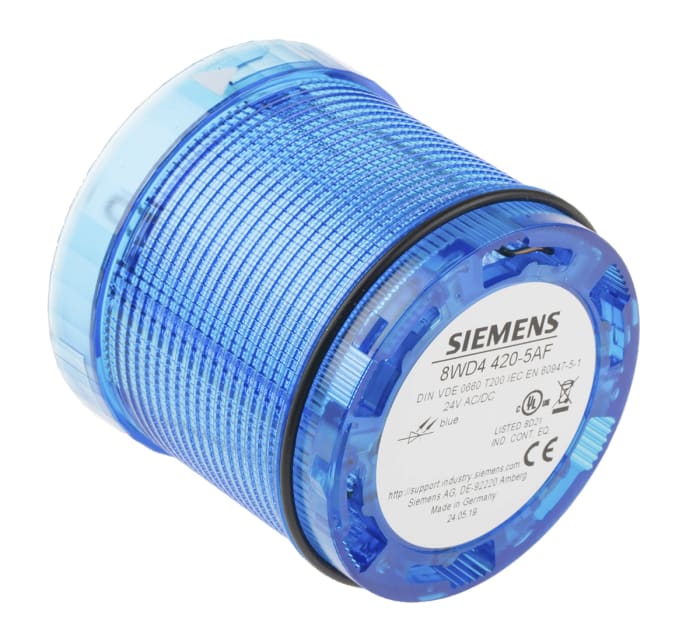 8WD44205AF Siemens Siemens Sirius Series Blue Flashing Light Element