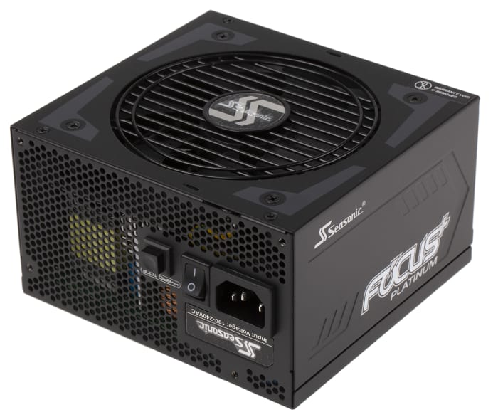 Alimentation ATX Seasonic, 650W, -15 V dc, 3.3 V dc, 5 V dc, 12 V dc, 5 VSB V dc, 100 → 240V c.a., 5 sorties