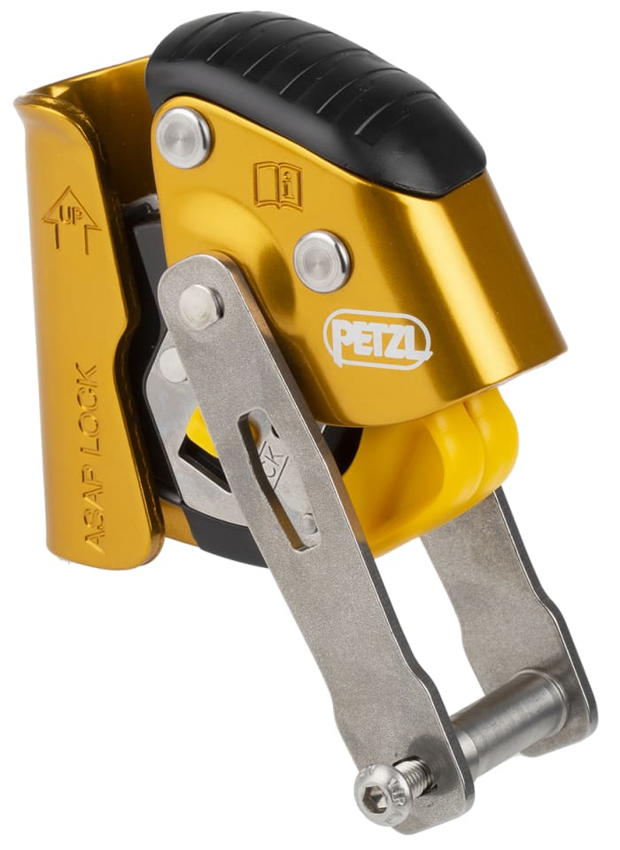 Dispositivo anticaídas móvil Petzl B071BA00 para cuerda de 10 → 13mm, para uso horizontal y vertical