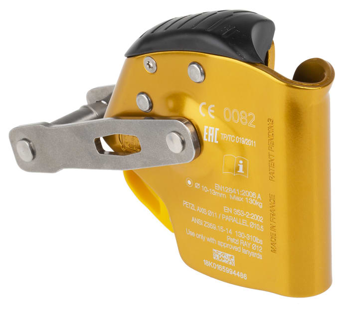 B071BA00 Petzl | Petzl B071BA00 Rope Grab Rope Adjustable Device for ...