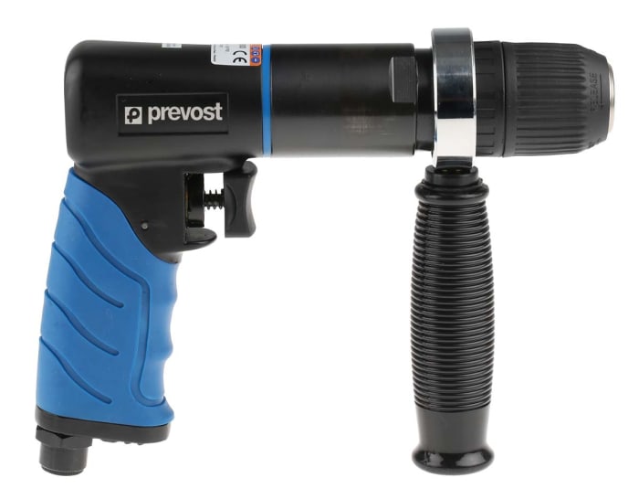 PREVOST Air Drill 13mm 1/4in Air Inlet (BSP) , 450 r/min, 800 r/min