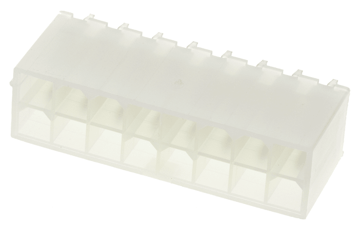 Embases de circuit imprimé Molex Mini-Fit Jr., 16 pôles , 4.2mm, 2 rangées , 9A, Verticale