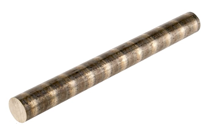 RS PRO Leaded Gunmetal Rod 1 1/4in Diameter, 13in L
