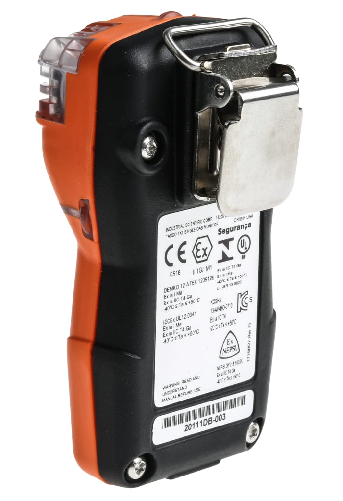 TX12 Industrial Scientific Detector de gas de H2S Industrial