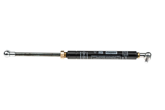 SSY8060600003 Camloc Gas Springs, Camloc Steel Gas Strut, with Ball &  Socket Joint 100mm Stroke Length, 182-4661