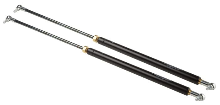 Camloc Steel Gas Strut, with Ball & Socket Joint, 660.0mm Extended Length, 300.0mm Stroke Length